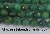 CCJ411 15.5 inches 6mm faceted round west African jade beads