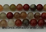 CCJ450 15.5 inches 4mm round colorful jasper beads wholesale