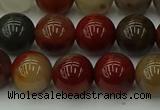 CCJ454 15.5 inches 12mm round colorful jasper beads wholesale