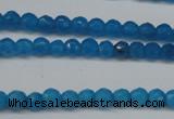 CCN1200 15.5 inches 4mm faceted round candy jade beads wholesale