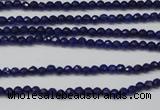 CCN1210 15.5 inches 3mm faceted round candy jade beads wholesale