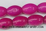 CCN122 15.5 inches 13*18mm rice candy jade beads wholesale