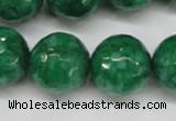 CCN1228 15.5 inches 18mm faceted round candy jade beads wholesale