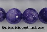 CCN1258 15.5 inches 18mm faceted round candy jade beads wholesale