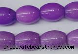 CCN126 15.5 inches 13*18mm rice candy jade beads wholesale