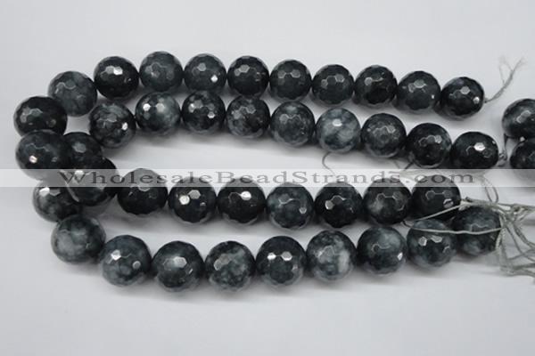 CCN1269 15.5 inches 20mm faceted round candy jade beads wholesale