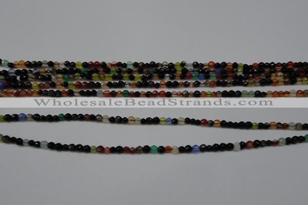 CCN1317 15.5 inches 3mm faceted round candy jade beads wholesale