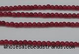 CCN1331 15.5 inches 2mm round candy jade beads wholesale