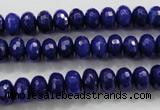 CCN1383 15.5 inches 5*8mm faceted rondelle candy jade beads