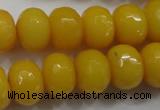 CCN1397 15.5 inches 12*16mm faceted rondelle candy jade beads