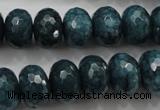 CCN1426 15.5 inches 10*14mm faceted rondelle candy jade beads