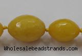 CCN1513 15.5 inches 10*14mm – 20*30mm faceted rice candy jade beads