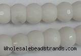 CCN160 15.5 inches 12*16mm faceted rondelle candy jade beads