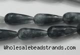 CCN1608 15.5 inches 8*20mm faceted teardrop candy jade beads