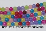 CCN18 15.5 inches 4mm round candy jade beads wholesale