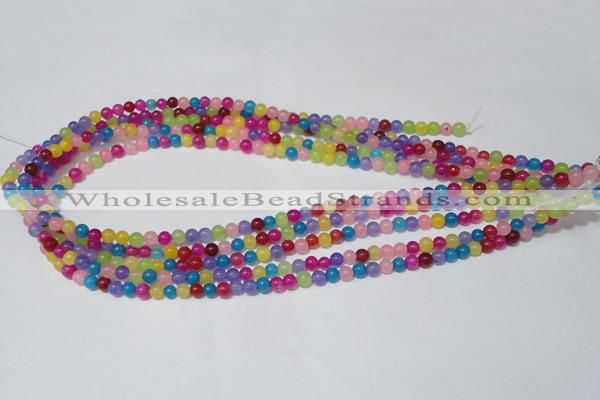 CCN18 15.5 inches 4mm round candy jade beads wholesale