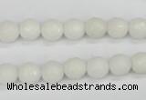 CCN1802 15 inches 8mm faceted round candy jade beads wholesale