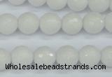 CCN1803 15 inches 10mm faceted round candy jade beads wholesale