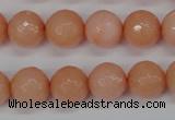 CCN1814 15 inches 12mm faceted round candy jade beads wholesale