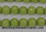 CCN1903 15 inches 10mm faceted round candy jade beads wholesale