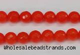 CCN1952 15 inches 8mm faceted round candy jade beads wholesale