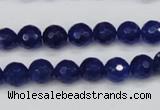 CCN1962 15 inches 8mm faceted round candy jade beads wholesale