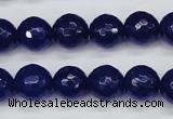 CCN1964 15 inches 12mm faceted round candy jade beads wholesale