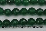 CCN1974 15 inches 12mm faceted round candy jade beads wholesale