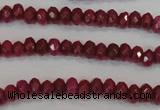 CCN1988 15 inches 3*5mm faceted rondelle candy jade beads wholesale