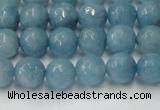 CCN2017 15 inches 8mm faceted round candy jade beads wholesale