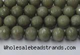 CCN2022 15 inches 4mm faceted round candy jade beads wholesale