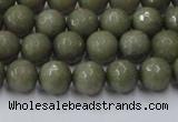 CCN2023 15 inches 6mm faceted round candy jade beads wholesale