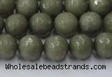 CCN2025 15 inches 10mm faceted round candy jade beads wholesale