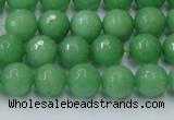 CCN2031 15 inches 8mm faceted round candy jade beads wholesale