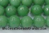 CCN2034 15 inches 14mm faceted round candy jade beads wholesale