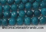 CCN2043 15 inches 4mm faceted round candy jade beads wholesale