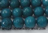 CCN2047 15 inches 12mm faceted round candy jade beads wholesale