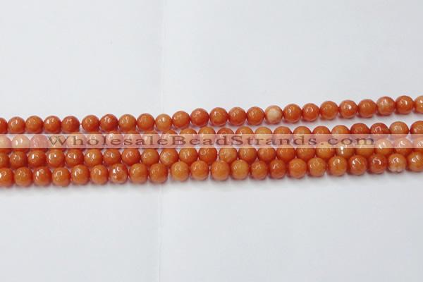 CCN2050 15 inches 4mm faceted round candy jade beads wholesale