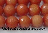 CCN2055 15 inches 14mm faceted round candy jade beads wholesale