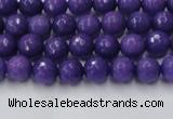 CCN2057 15 inches 4mm faceted round candy jade beads wholesale