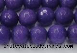 CCN2062 15 inches 14mm faceted round candy jade beads wholesale