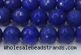 CCN2068 15 inches 12mm faceted round candy jade beads wholesale