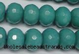 CCN2105 15.5 inches 12*16mm faceted rondelle candy jade beads