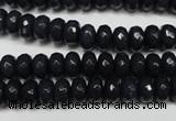 CCN2113 15.5 inches 5*8mm faceted rondelle candy jade beads