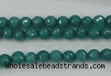 CCN2279 15.5 inches 6mm faceted round candy jade beads wholesale