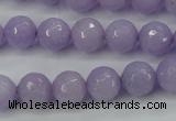 CCN2289 15.5 inches 10mm faceted round candy jade beads wholesale