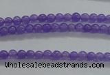 CCN2314 15.5 inches 2mm round candy jade beads wholesale