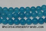 CCN26 15.5 inches 6mm round candy jade beads wholesale