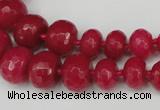 CCN2648 15.5 inches 5*8mm - 12*16mm faceted rondelle candy jade beads