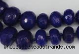 CCN2650 15.5 inches 5*8mm - 12*16mm faceted rondelle candy jade beads